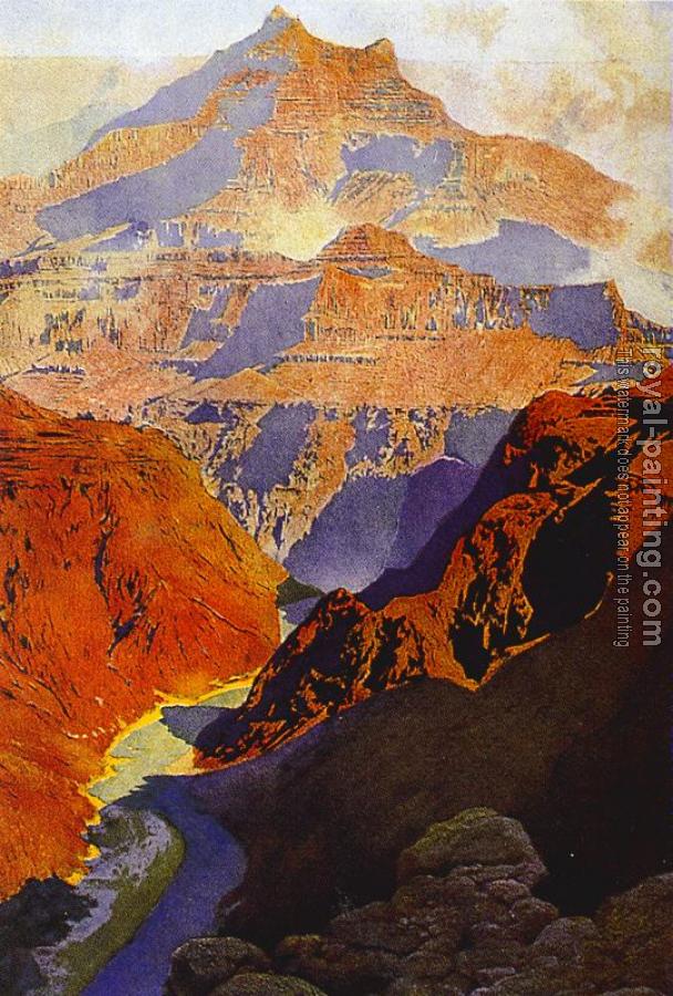 Maxfield Parrish : Grand Canyon Maxfield Parrish : Grand Canyon
